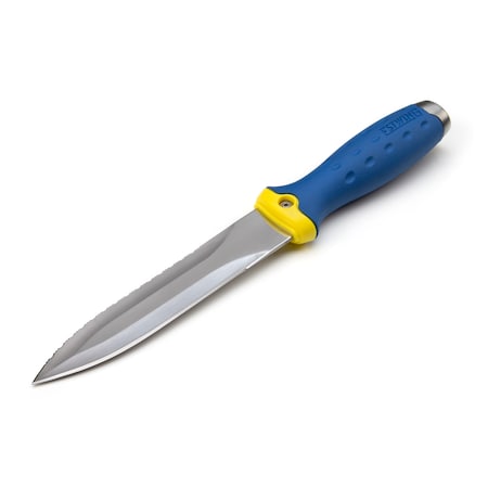 5.5 Fixed Blade Double-Edged Duct Knife And Hard Nylon Sheath
